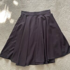 High-waisted Pleated Skirt